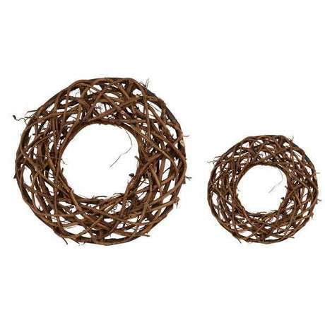 Thick Vine Wreaths, Available in Two Sizes, 15 inch & 32 inch
