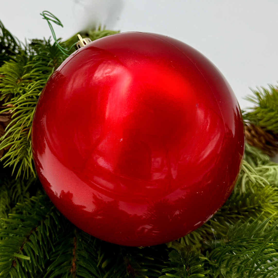 4.75" Candy Ball Ornament
