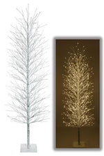 4'|5|6' Holiday Lit Artificial White Birch Tree | Sold Separately