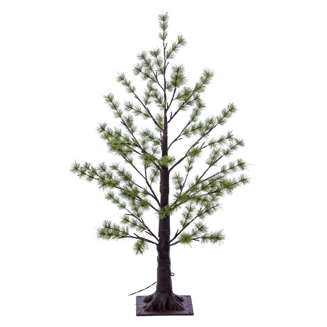3' Green Mini Pine Twig Tree 48WW LED