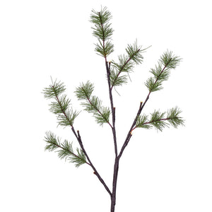 4' Green Mini Pine Twig Decorative Tree 72WW LED