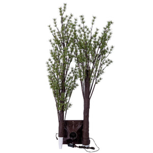 7' Green Mini Pine Twig Tree 150WW LED