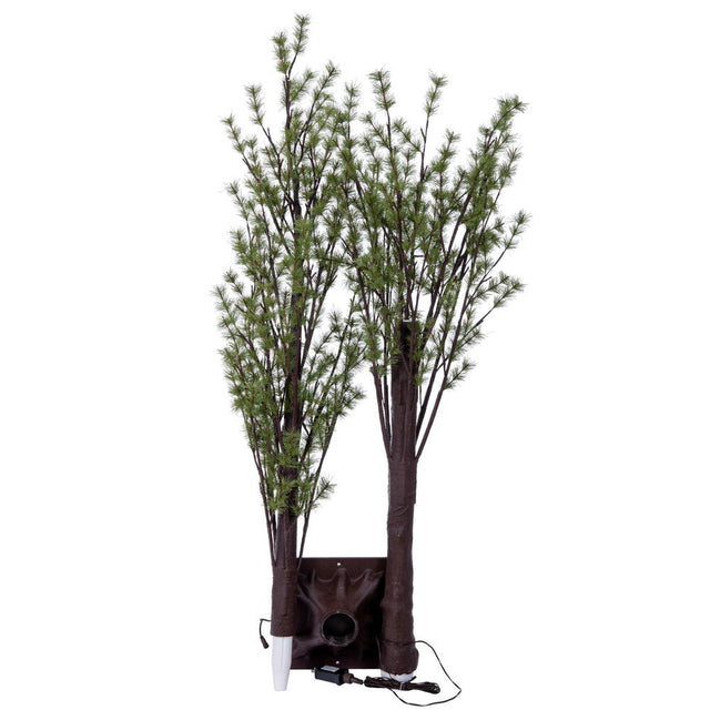 7' Green Mini Pine Twig Tree 150WW LED