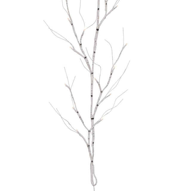 30" White Birch Twig Branch LED 40WW B/O 2/Box