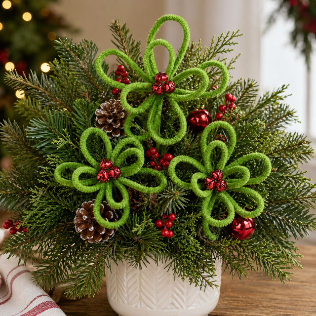 22" Loop Flower Stem