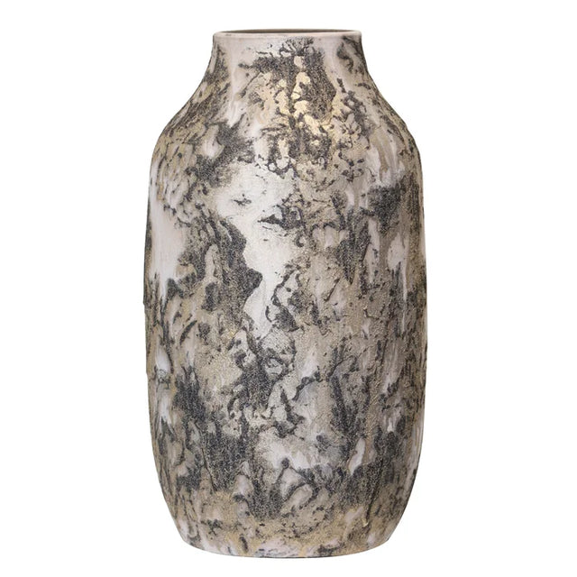 16" Dark Gold Jarra Vase