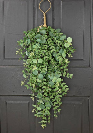 29" Mixed Eucalyptus Teardrop Greenery