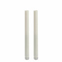 9" Wax Dipped LED Taper Candles | Yellow Red White