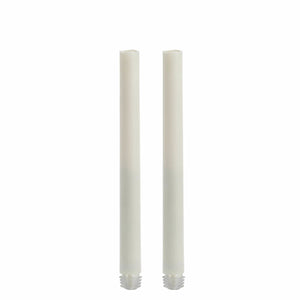 9" Wax Dipped LED Taper Candles | Yellow Red White