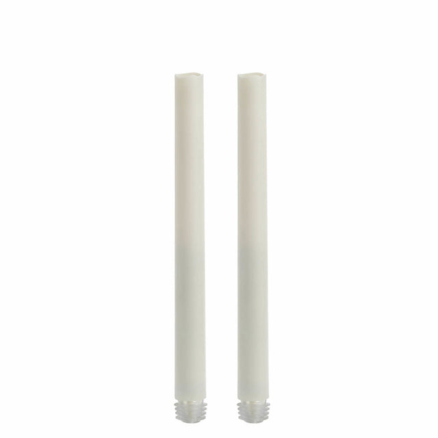 9" Wax Dipped LED Taper Candles | Yellow Red White