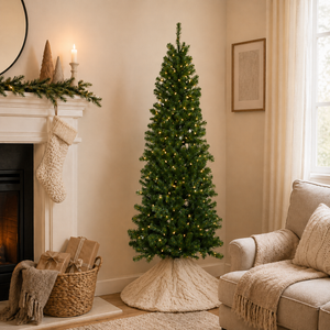 4.5' Pre-Lit Augustine Pine Tree