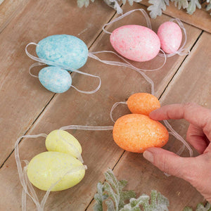 6' Pastel Easter Egg Garland