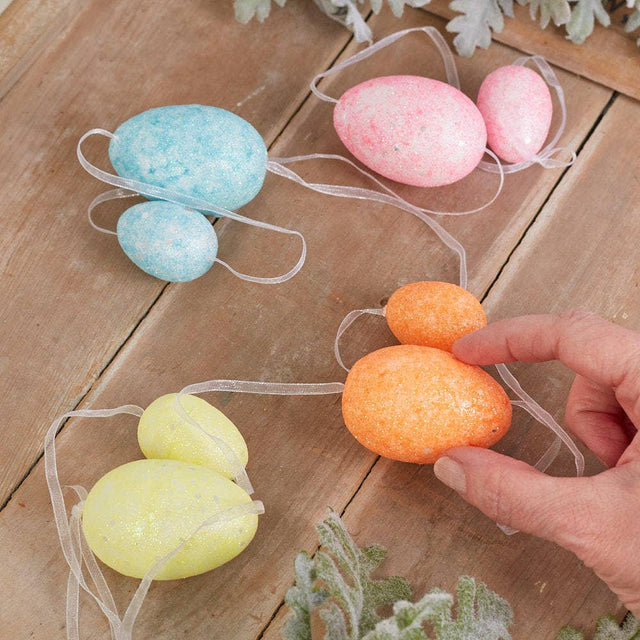 6' Pastel Easter Egg Garland