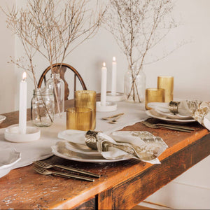 18" Gold Glimmer Napkins Set of 4