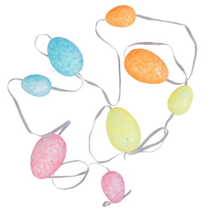 6' Pastel Easter Egg Garland