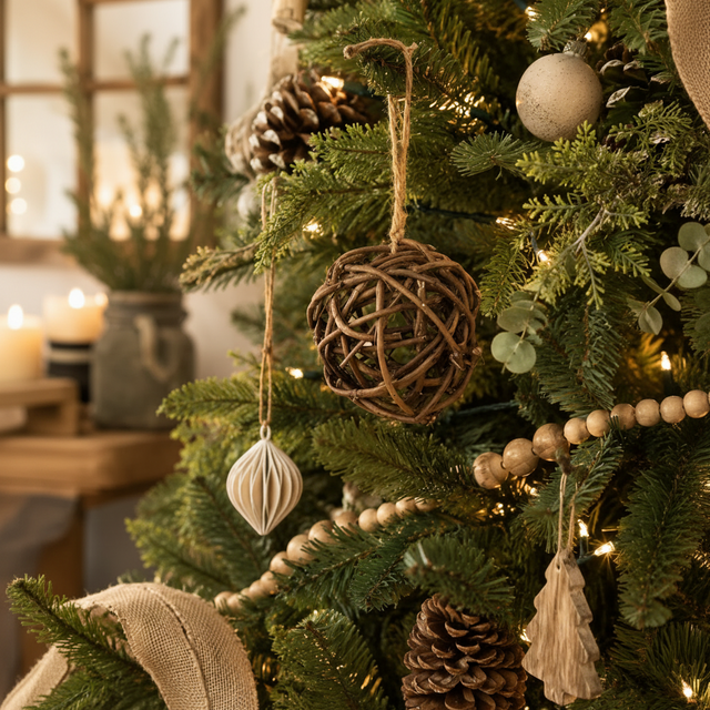 6" Vine Ball Ornament