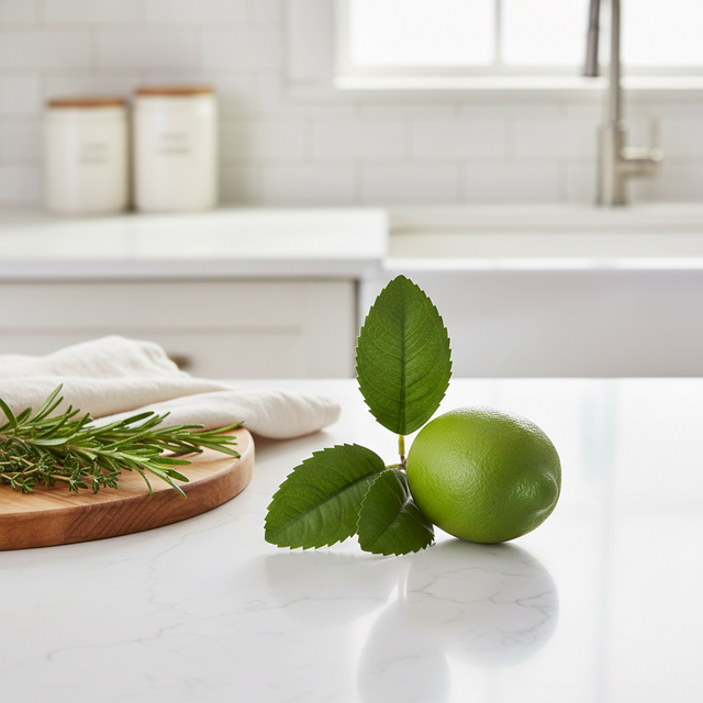 Lime with Leaf