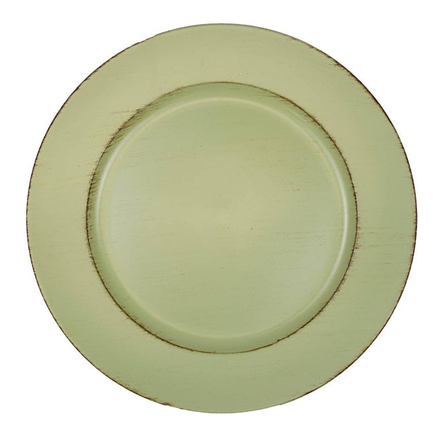 13” Santurtzi Charger | Light Green