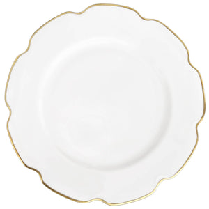 11.5" Gold Grace Charger Plate
