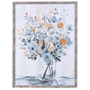 MASON BOUQUET I Wood Print 30in w. X 23in ht. X 1in d.
