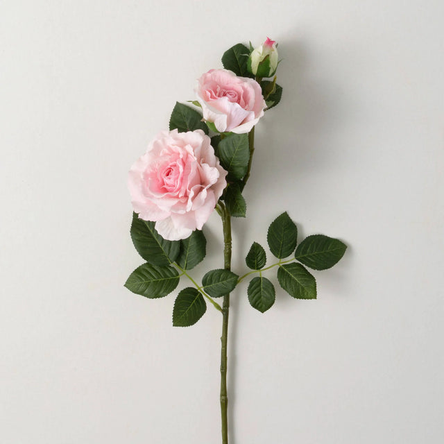 29.5" Pink Blooming Roses Spray