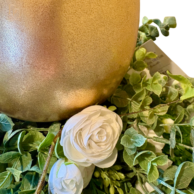 24" Golden Nest Designer Candlestick for Easter & Spring