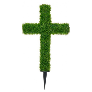 26" UV Grass Cross Stake with Hanger