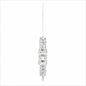 8.25" x 1.95" Crystal Tree & Bow Jewelry | Clear or Red | Sold Separately