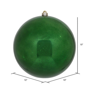 10" Shiny Ball Ornament