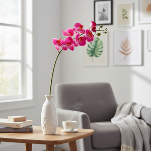 Hot Pink Real Touch Phalaenopsis Orchid