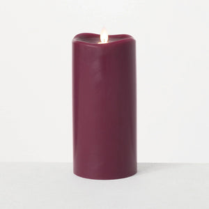 LED Wax Pillar Candles