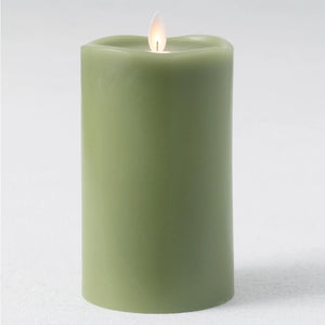 LED Wax Pillar Candles