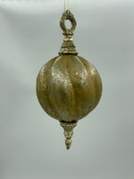 8-10" Gold Antique Finial Ornament
