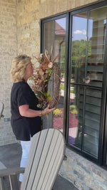 30" Taupe Meadow Designer Wreath