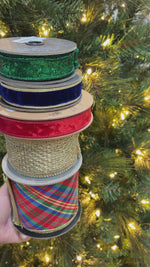 Designer Ribbon Bundle | Yuletide Christmas Elegance