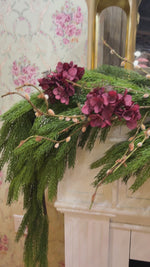 Fall Garland Kit | Burlap & Burgundy