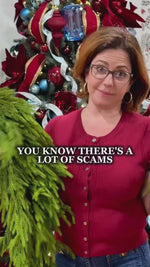 72" Deluxe Natural Touch Norfolk Pine Garland