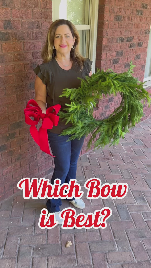 24" Just Cut Real Touch Norfolk Pine Wreath