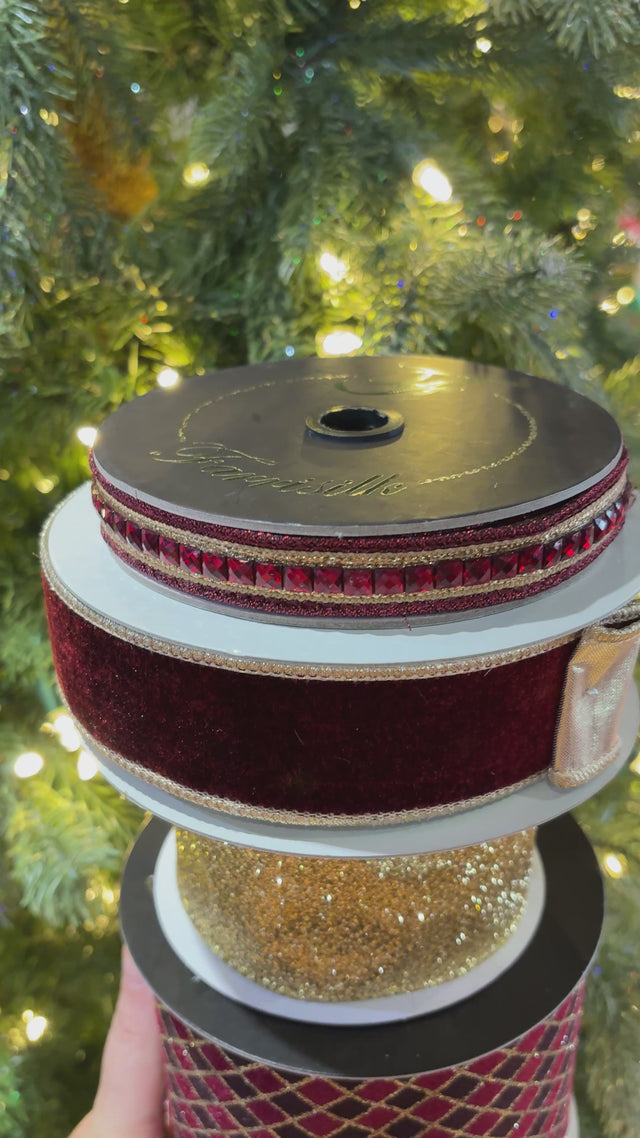 Designer Ribbon Bundle | Burgundy Beauty