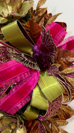 Plum & Pistachio Garland & Wreath | Designer Decor Set
