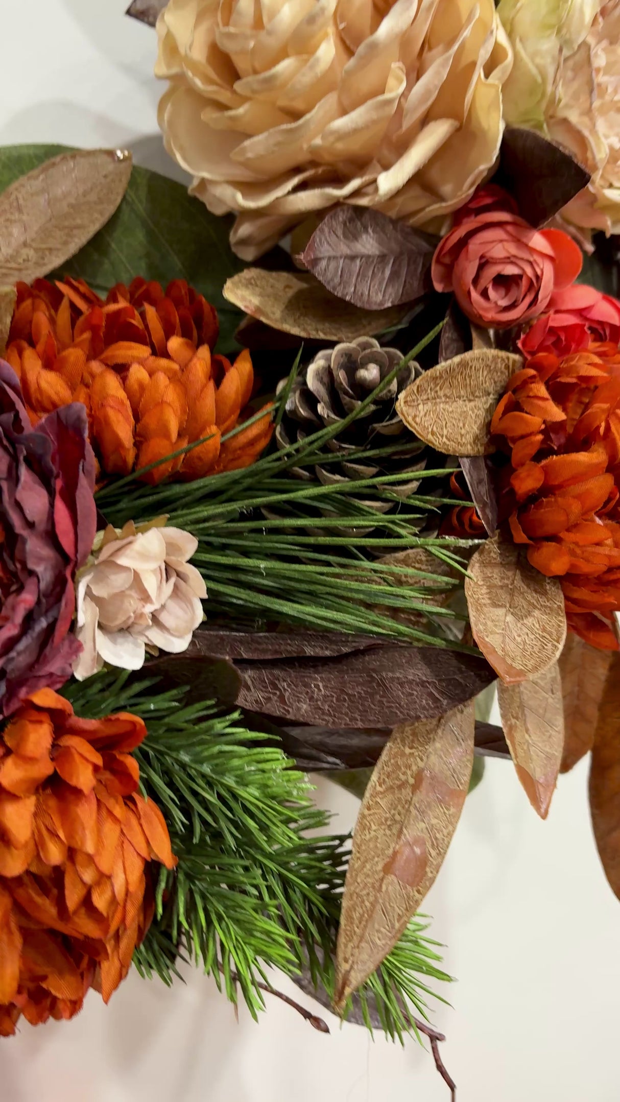 24" Harvest Gratitude Custom Fall Wreath