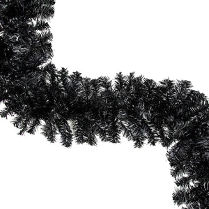 9' x 12" Blackforest Garland | Black