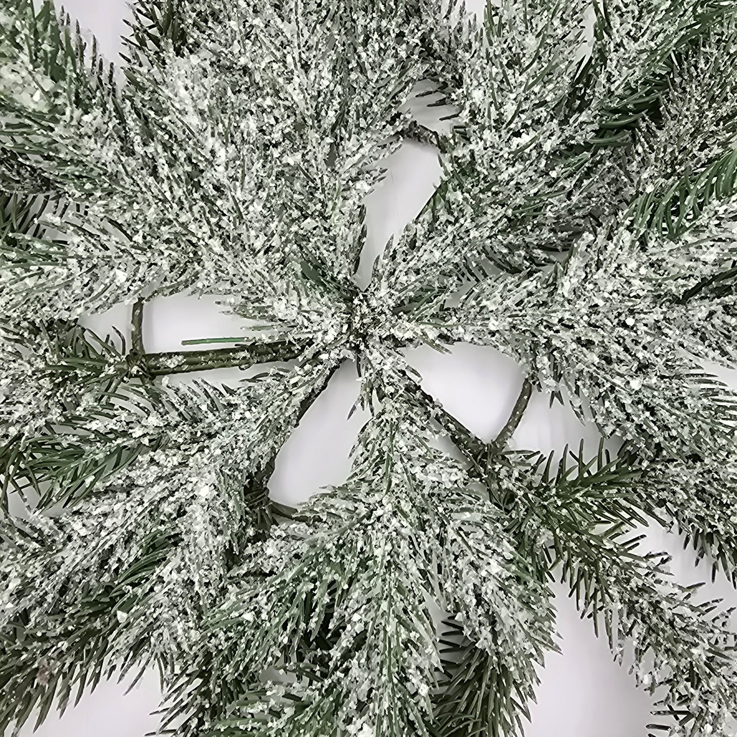 24" Frosted Pine Snowflake