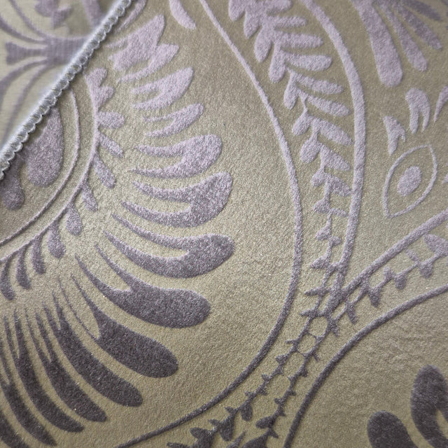 4" x 10yd Olive Medallion Ribbon