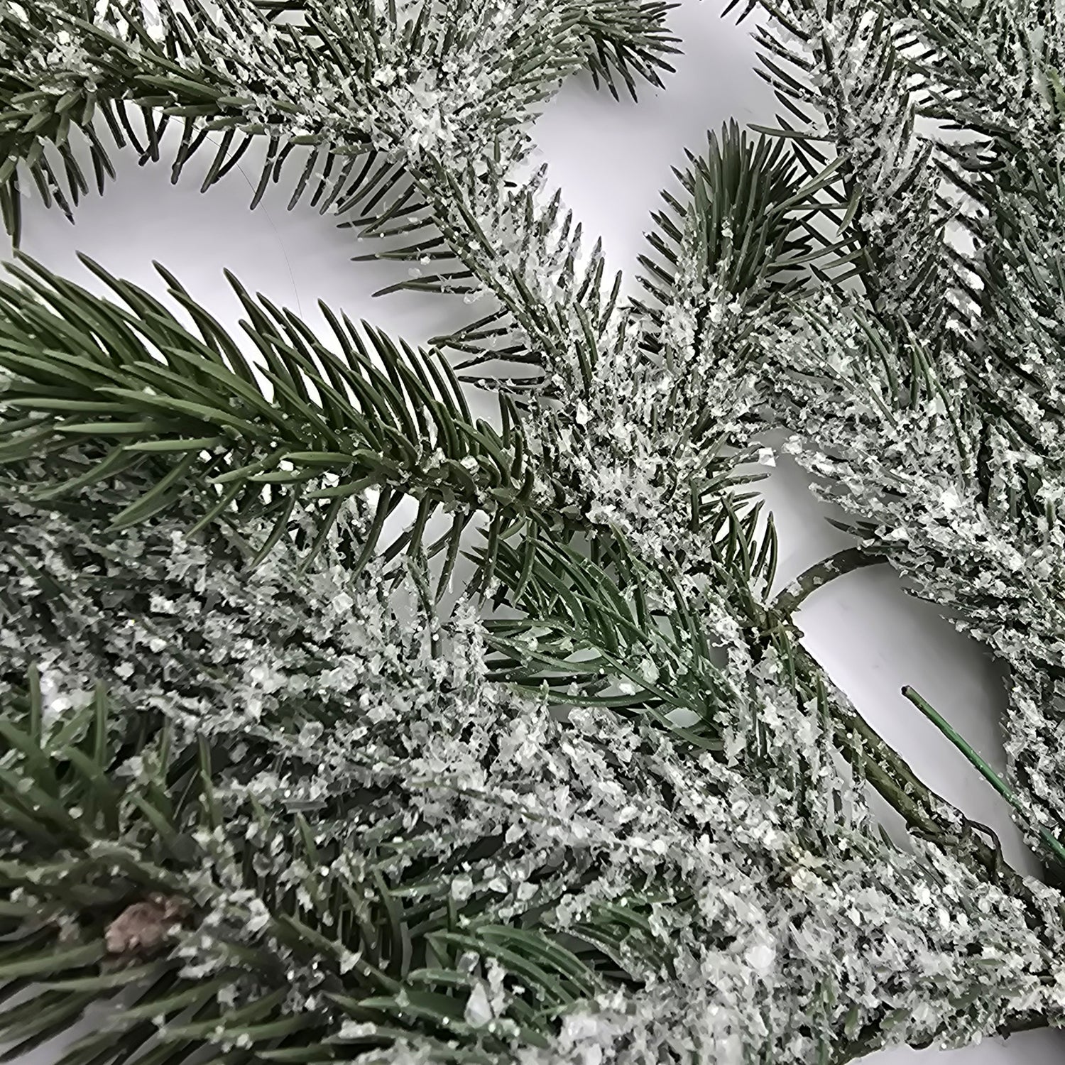 24" Frosted Pine Snowflake