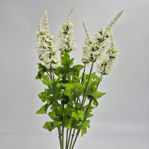 20" Cream Delphinium