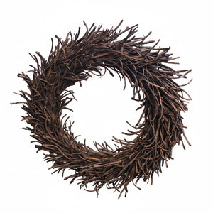 23.75" x 3.5" Brown Thick Split Wreath