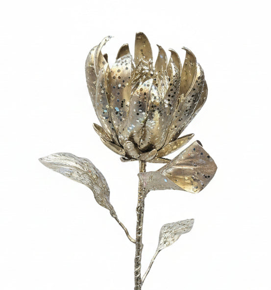 28" Champagne Protea Flower