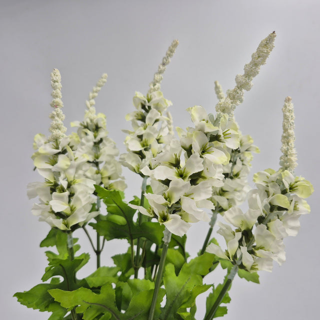 20" Cream Delphinium