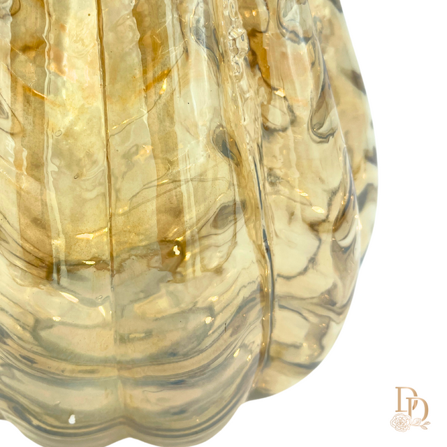 15" Champagne Glass Gourd LED